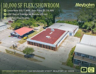 Plus de détails pour 2441 Boundary St, Beaufort, SC - Local commercial à louer