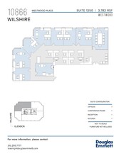 10866 Wilshire Blvd, Los Angeles, CA à louer Plan d’étage– Image 1 sur 1