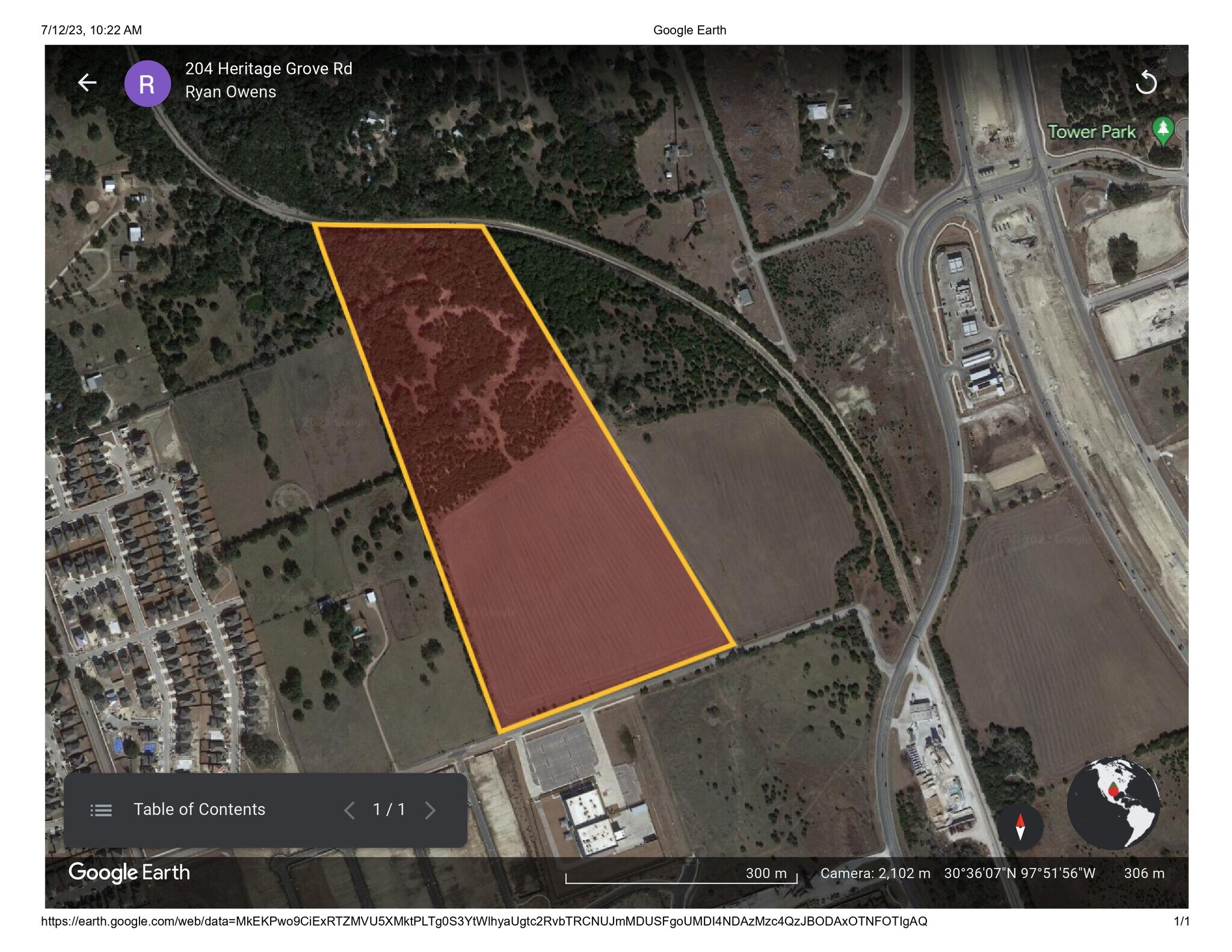 204 Heritage Grove Rd., Leander, TX à vendre Aérien– Image 1 sur 3