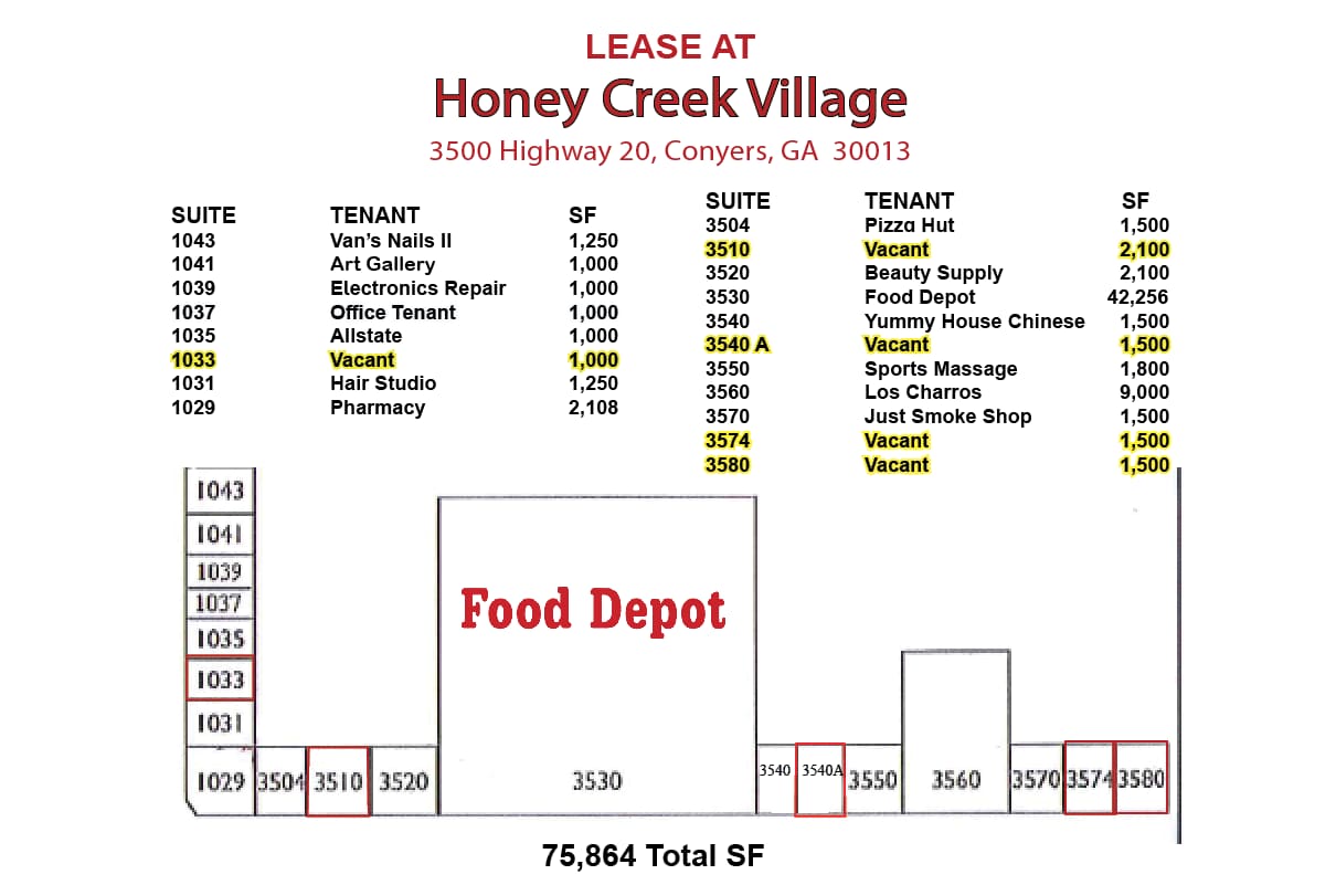 3570 Georgia Highway 20, Conyers, GA à louer Photo intérieure– Image 1 sur 1