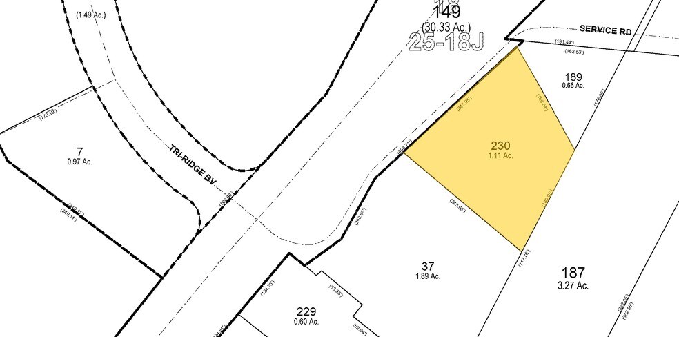 663 Justice Ct, Loveland, OH à vendre - Plan cadastral – Image 2 sur 5