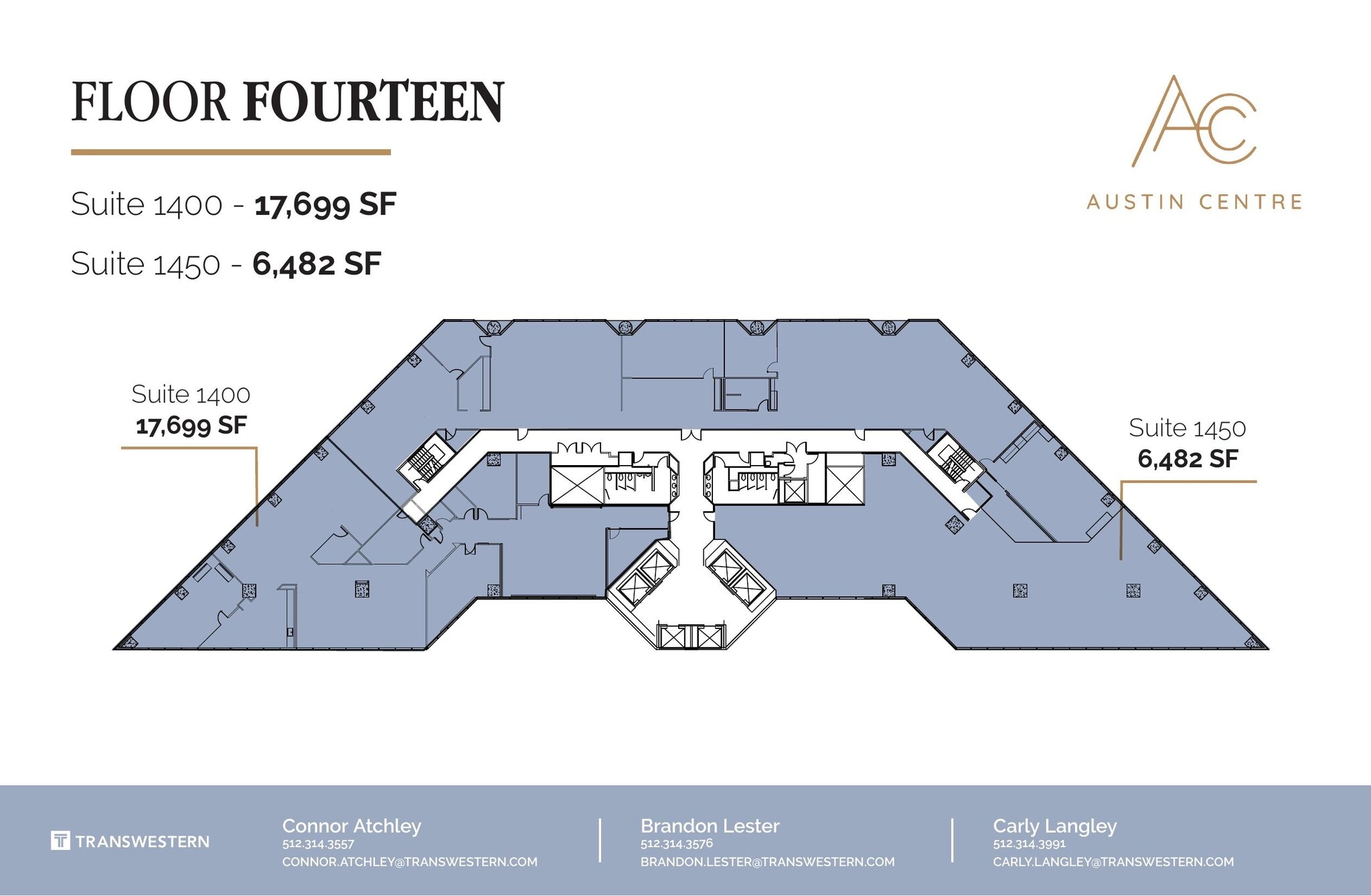 701 Brazos St, Austin, TX à louer Plan d’étage– Image 1 sur 1