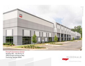 Plus de détails pour 2955 Forsyth Commerce Way, Cumming, GA - Industriel/Logistique à louer