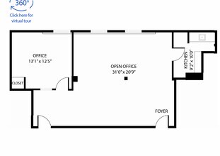 111 2 Ave S, Saskatoon, SK à louer Plan d’étage– Image 2 sur 2