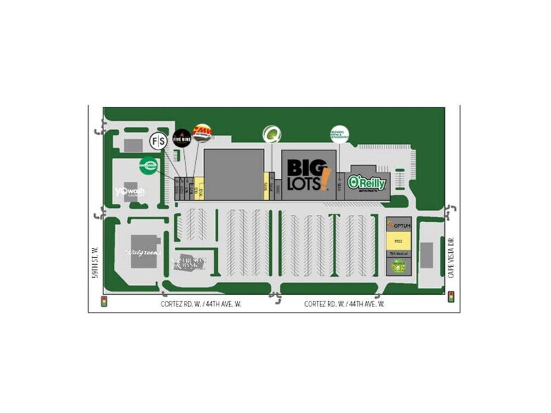 5502-5726 Cortez Rd W, Bradenton, FL à louer - Photo de l’immeuble – Image 3 sur 4