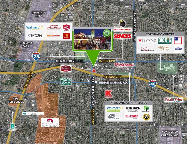 3600 Cutler Ave NE, Albuquerque, NM à louer - Photo de l’immeuble – Image 2 sur 9