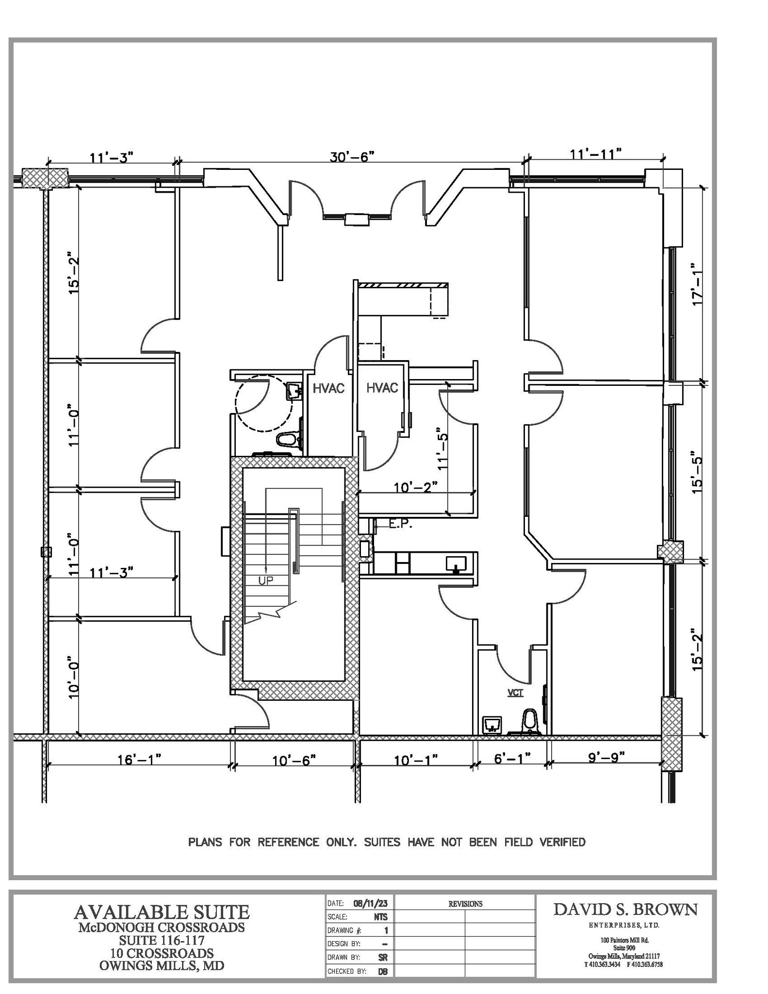 10 Crossroads Dr, Owings Mills, MD à louer Plan d’étage– Image 1 sur 1