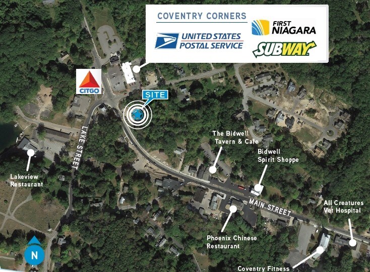 1340 Main St, Coventry, CT à vendre - Aérien – Image 2 sur 3