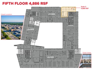 1 American Blvd, Westlake, OH à louer Plan d’étage– Image 1 sur 1