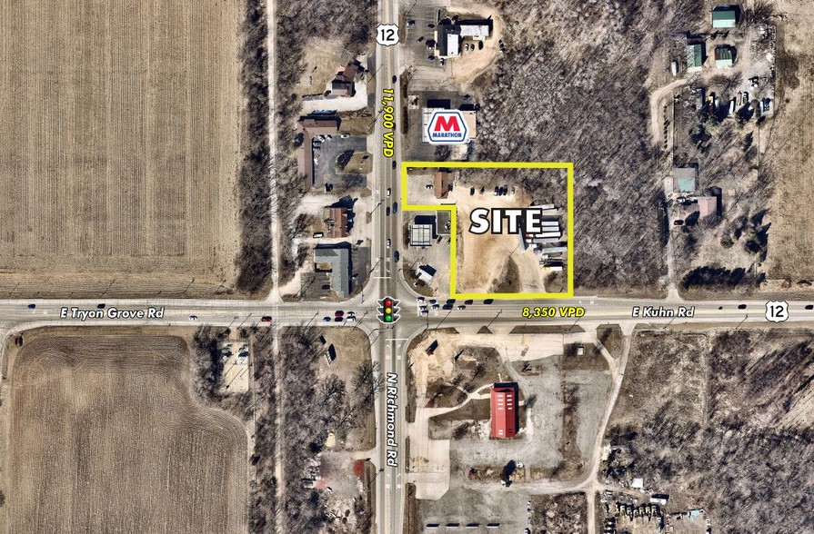 NEC of Route 12 & Route 31, Richmond, IL à louer - Photo de l’immeuble – Image 1 sur 3
