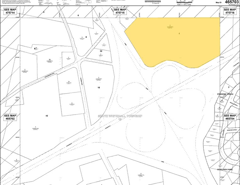 1151 Bulldog Dr, Allentown, PA à louer - Plan cadastral – Image 2 sur 2