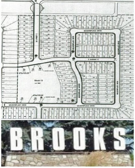 Meadowplace Dr E, Brooks, AB à vendre - Plan de site – Image 3 sur 3