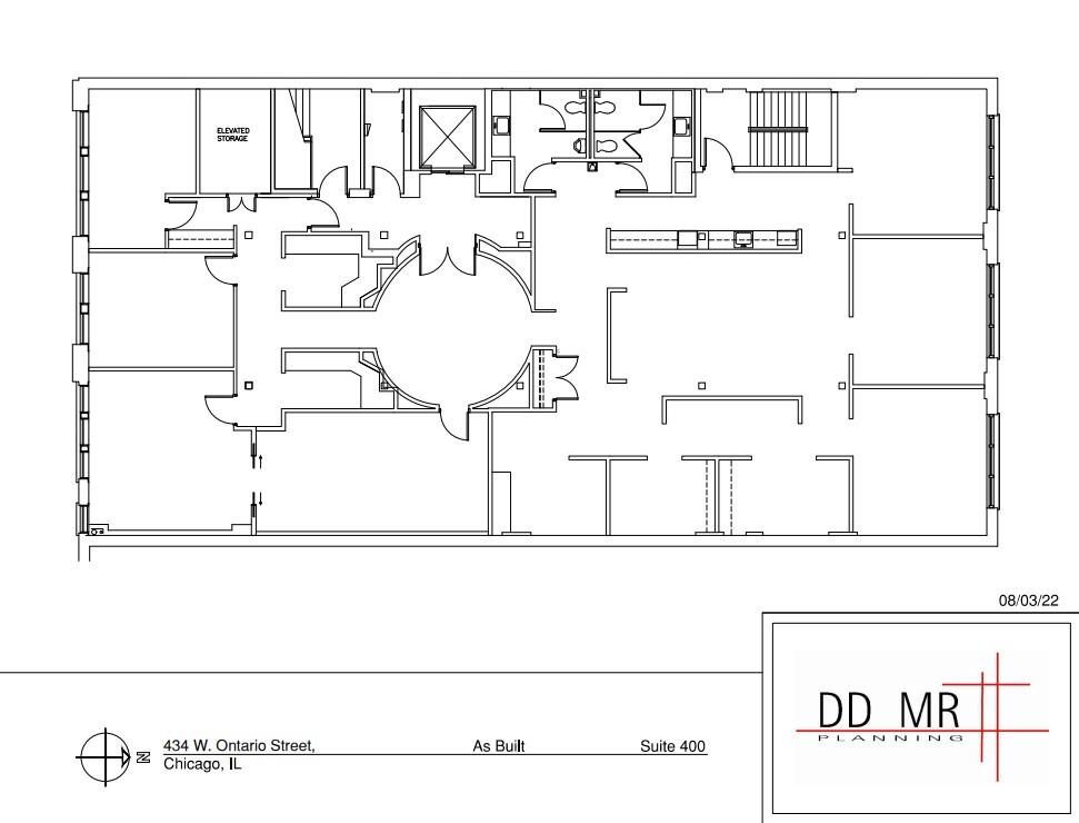 434 W Ontario St, Chicago, IL à vendre Plan d’étage– Image 1 sur 1