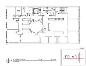 434 W Ontario St, Chicago, IL à vendre Plan d’étage– Image 1 sur 1