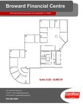 500 E Broward Blvd, Fort Lauderdale, FL à louer Plan d’étage– Image 1 sur 2