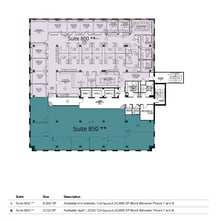 7735 Old Georgetown Rd, Bethesda, MD à louer Plan d’étage– Image 1 sur 1