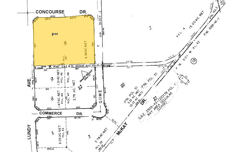 2050 Concourse Dr, San Jose, CA à vendre - Plan cadastral – Image 3 sur 24