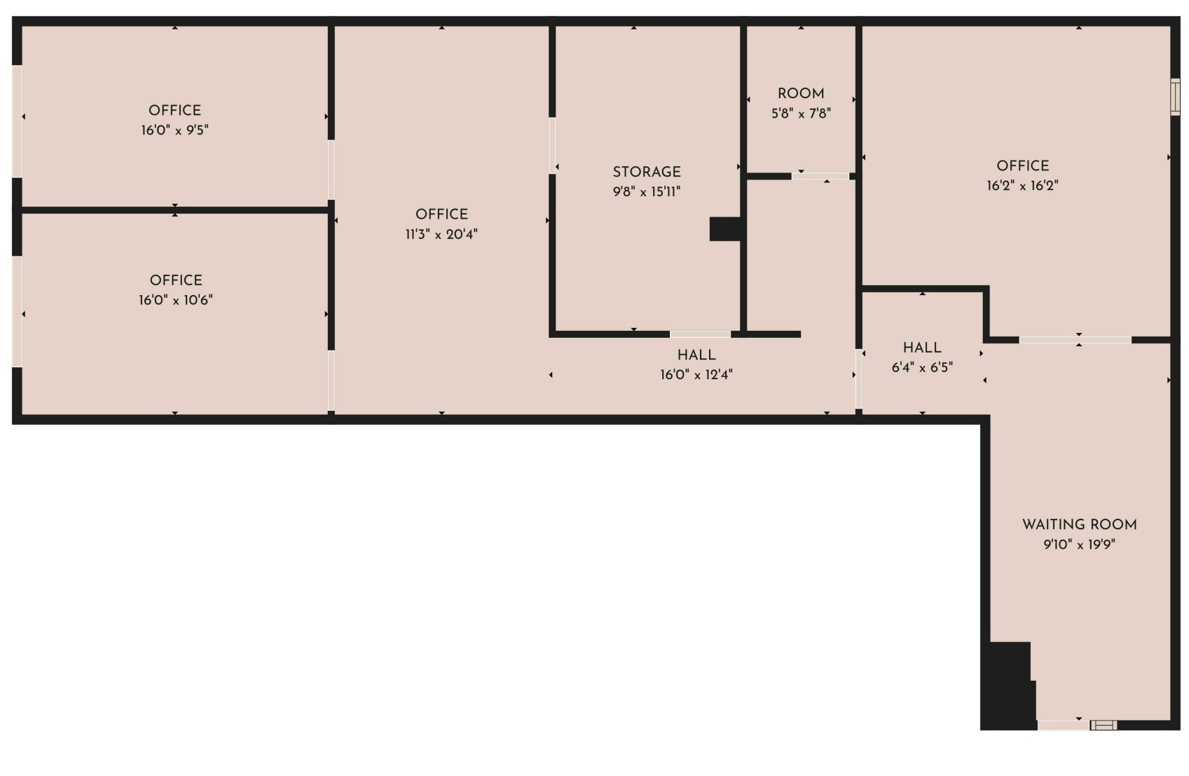837 5th Ave S, Naples, FL à louer Plan d’étage– Image 1 sur 1