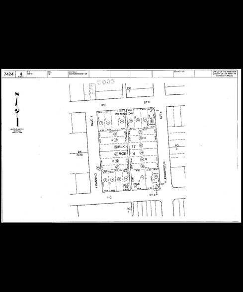 522 E D St, Wilmington, CA à louer - Plan cadastral – Image 2 sur 8