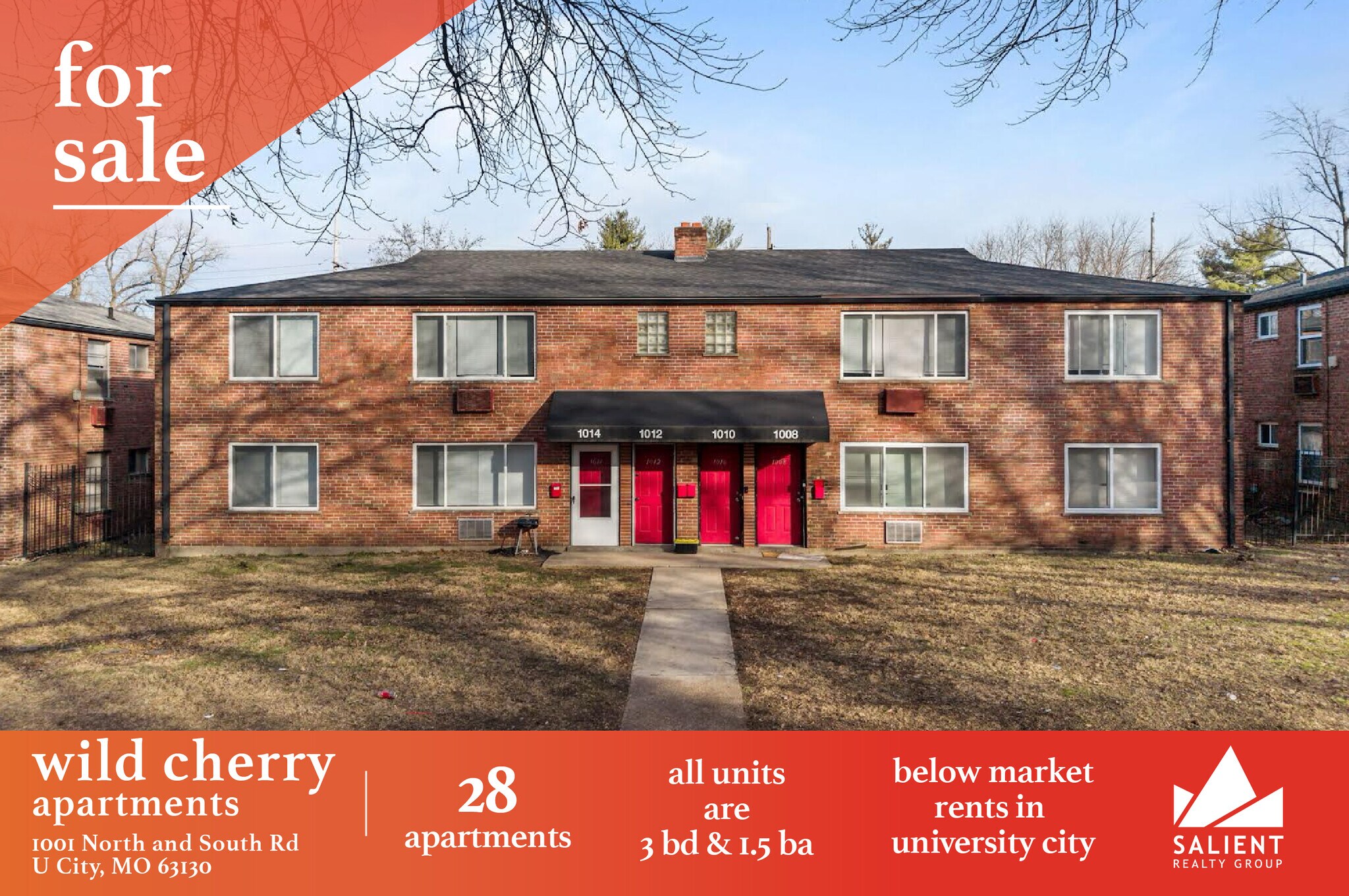 1001-1031 North and South Rd, University City, MO à vendre Photo principale– Image 1 sur 10