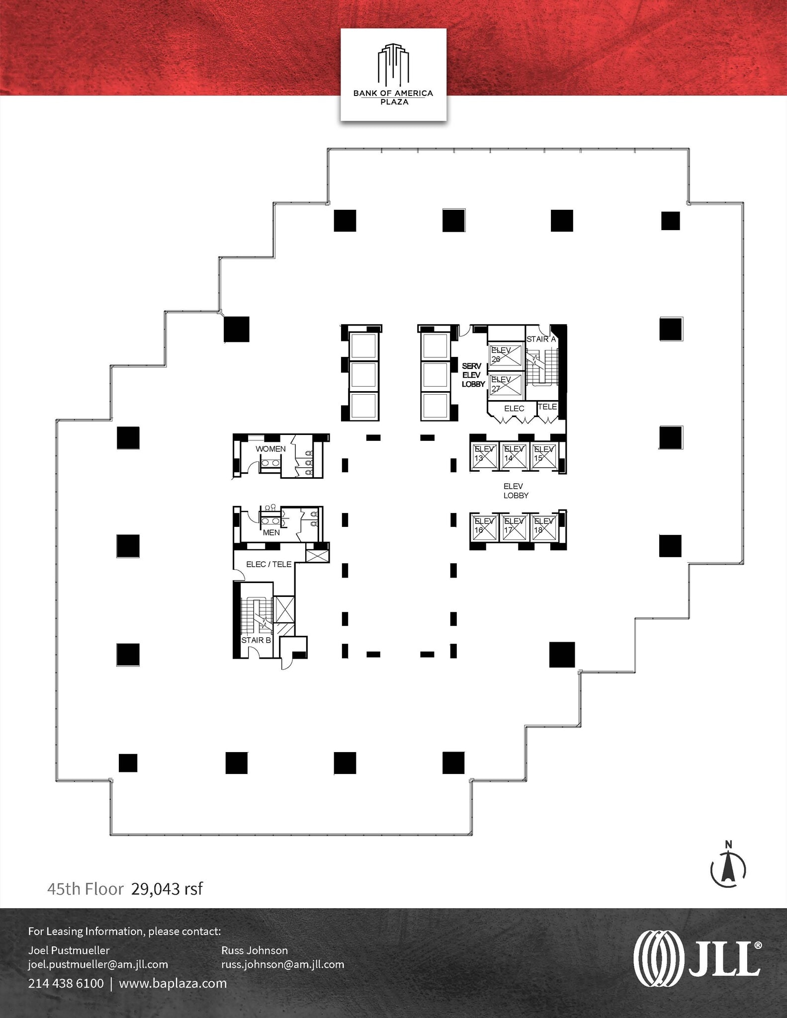 901 Main St, Dallas, TX à louer Plan d’étage– Image 1 sur 1