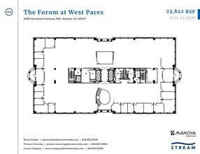 3290 Northside Pky NW, Atlanta, GA à louer Plan d’étage– Image 1 sur 1