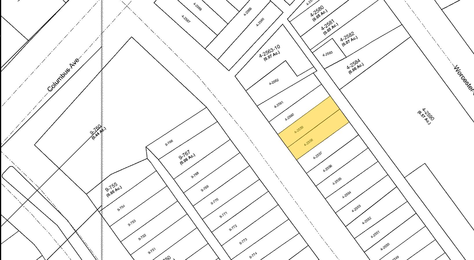 Plan cadastral