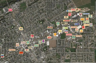 730 E F St, Oakdale, CA - VUE AÉRIENNE  vue de carte