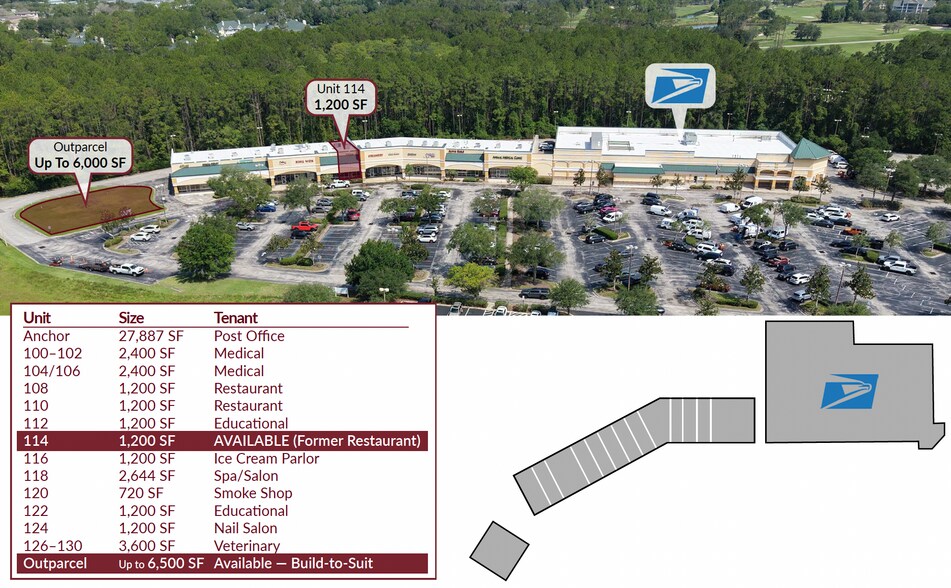 425-475 W Town Pl, Saint Augustine, FL à louer - Photo de l’immeuble – Image 3 sur 4
