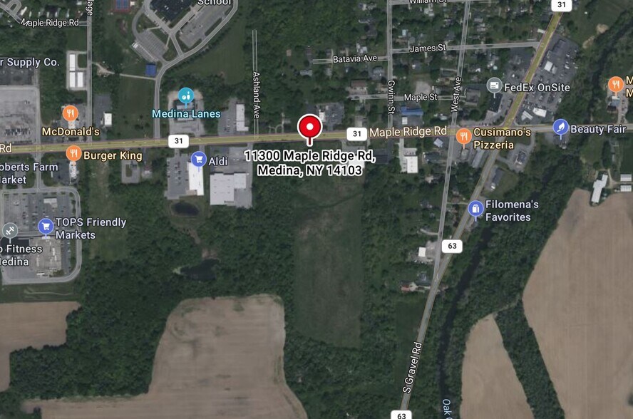 11300 Maple Ridge St, Medina, NY à vendre - Photo de l’immeuble – Image 3 sur 7