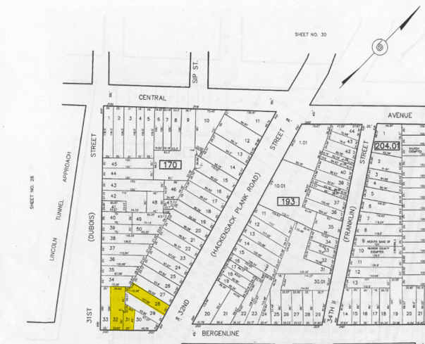 3109 Bergenline Ave, Union City, NJ à louer - Plan cadastral – Image 3 sur 9