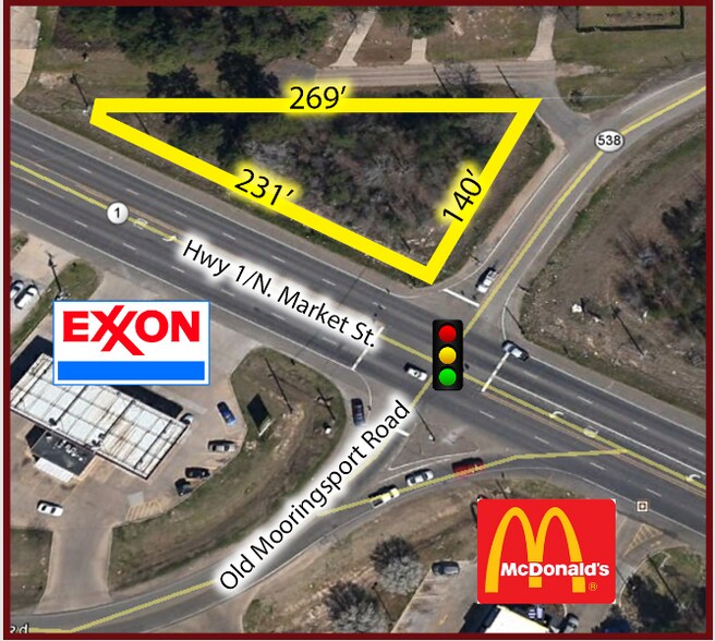 Highway 1 & Old Moorington Rd, Shreveport, LA à vendre - Photo de l’immeuble – Image 2 sur 3