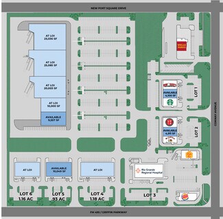 Plus de détails pour NWC FM 495 & Conway, Mission, TX - Local commercial à louer