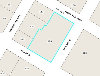 120 S 6th St, Minneapolis, MN à louer - Plan cadastral – Image 2 sur 21