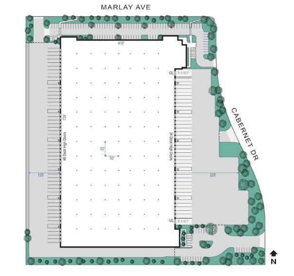 11754 Cabernet Dr, Fontana, CA à louer Plan de site– Image 1 sur 1