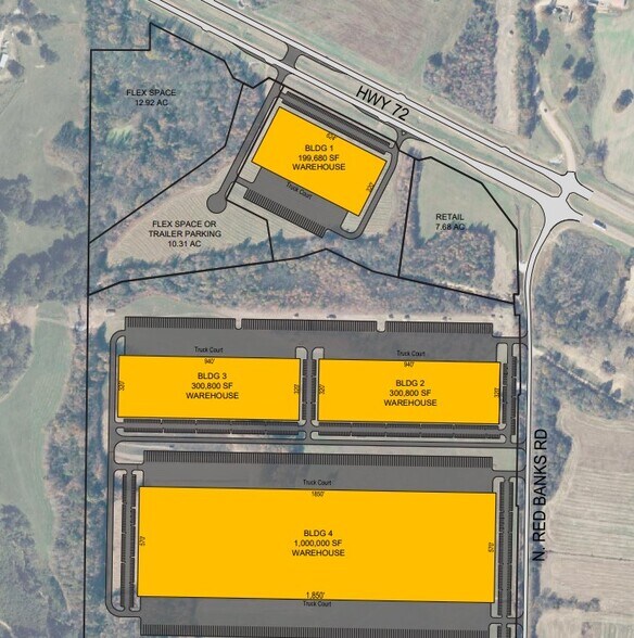 0 Hwy 72, Byhalia, MS à vendre - Photo de l’immeuble – Image 3 sur 3