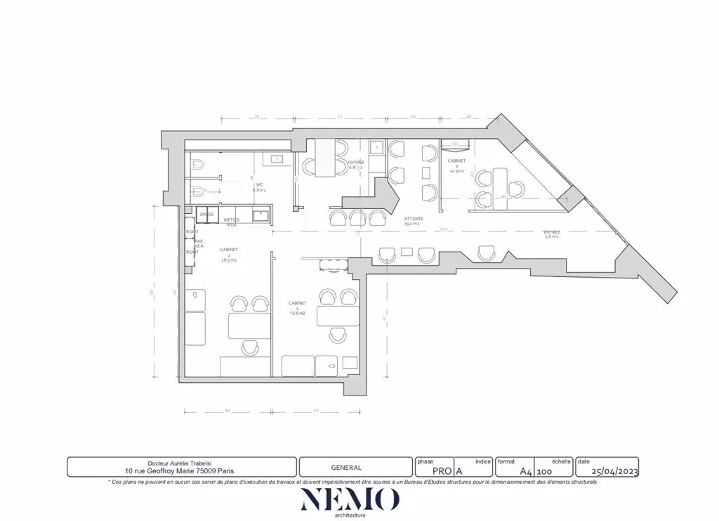 Local commercial dans Paris à vendre Photo de l’immeuble– Image 1 sur 10