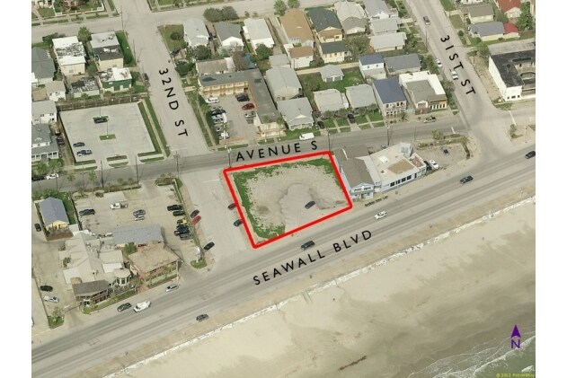 3128 Seawall Blvd, Galveston, TX à vendre - Aérien – Image 3 sur 15