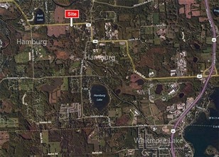 7012 E M-36, Whitmore Lake, MI - VUE AÉRIENNE  vue de carte