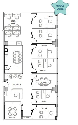 1 Toronto St, Toronto, ON à louer Plan d’étage– Image 1 sur 1
