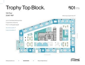 801 17th St NW, Washington, DC à louer Plan d’étage– Image 1 sur 1
