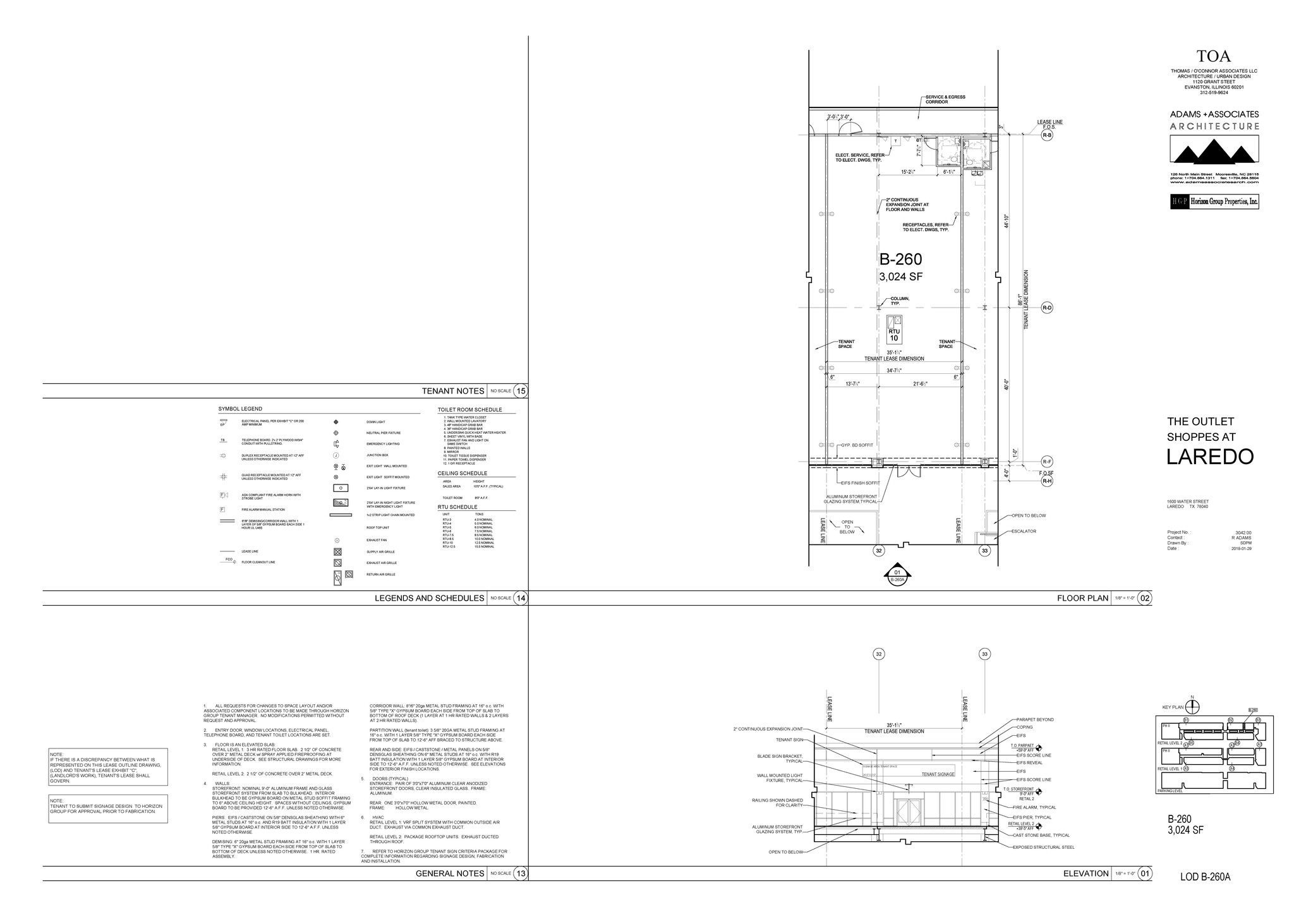 1600 Water St, Laredo, TX à louer Plan d’étage– Image 1 sur 7