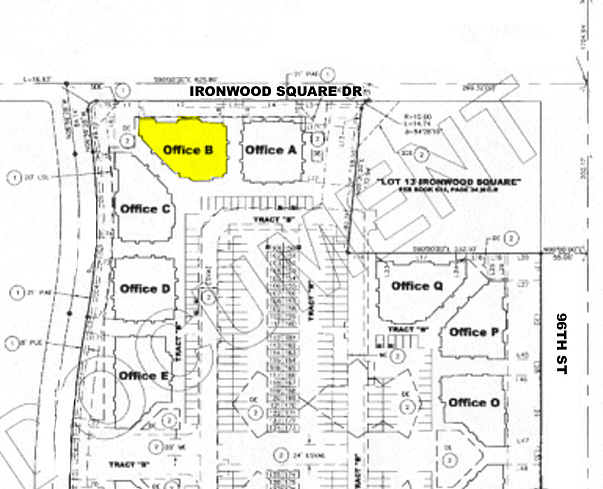 9977 N 95th St, Scottsdale, AZ à louer - Plan cadastral – Image 2 sur 4