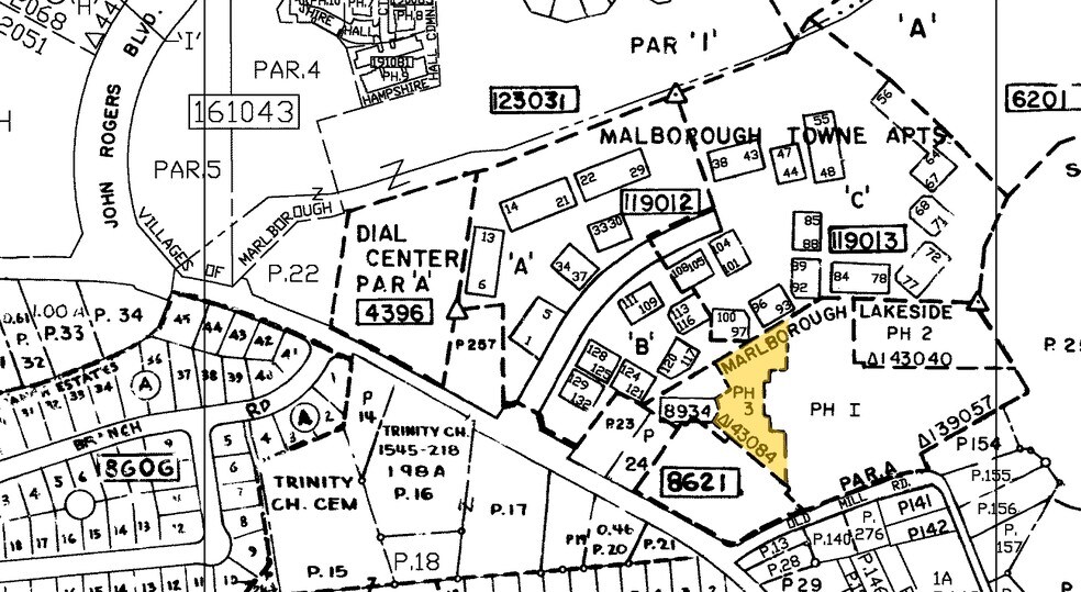 14414-14420 Old Mill Rd, Upper Marlboro, MD à louer - Plan cadastral – Image 3 sur 4