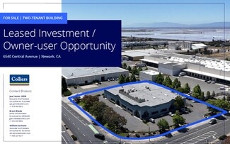 Plus de détails pour 6520-6540 Central Ave, Newark, CA - Industriel/Logistique à vendre