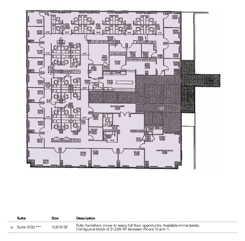 7735 Old Georgetown Rd, Bethesda, MD à louer Plan d’étage– Image 1 sur 1