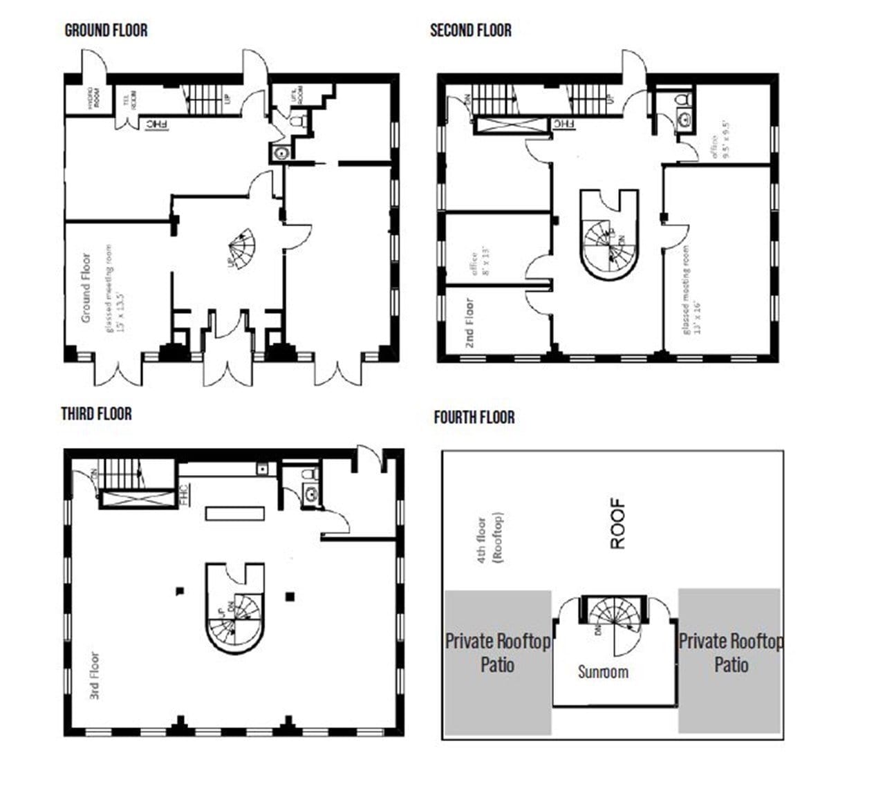 248-264 The Esplanade, Toronto, ON à louer Plan d’étage– Image 1 sur 2