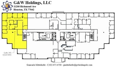 11200 Richmond Ave, Houston, TX à louer Plan d’étage– Image 1 sur 1
