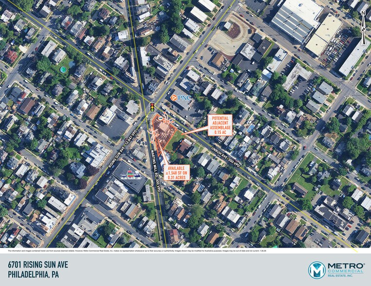 6701 Rising Sun Ave, Philadelphia, PA à louer - Aérien – Image 2 sur 6