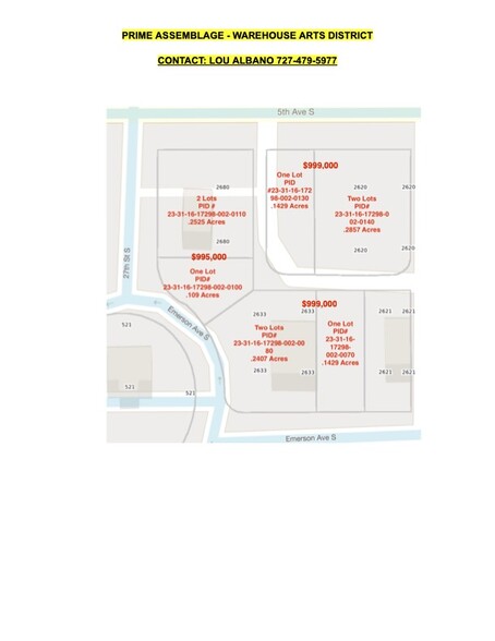 2680 5th Ave S, Saint Petersburg, FL à vendre - Photo de l’immeuble – Image 2 sur 3